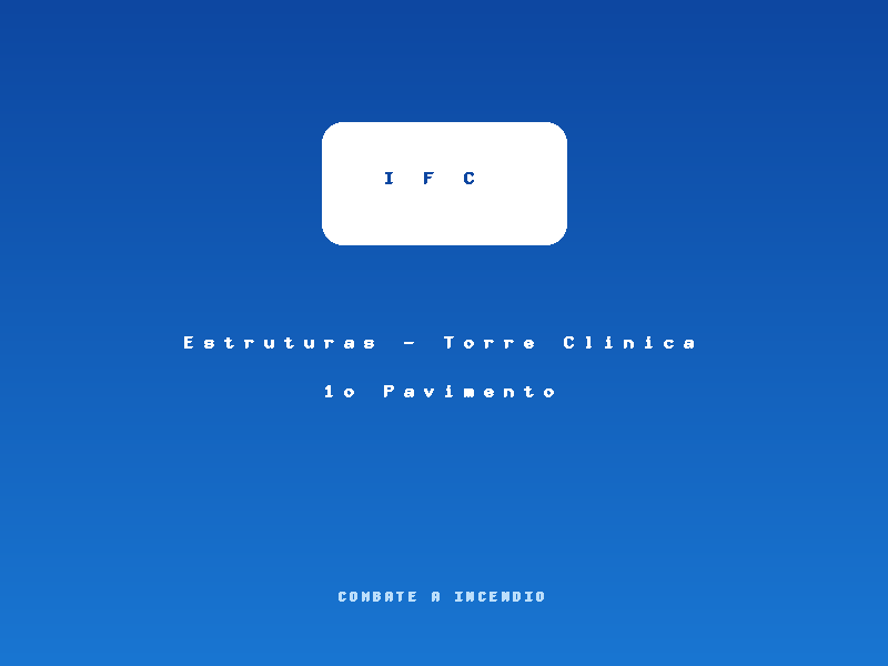 Miniatura de Estruturas - Torre Clinica 1o Pavimento
