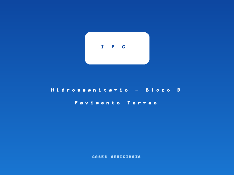 Miniatura de Hidrossanitario - Bloco B Pavimento Terreo